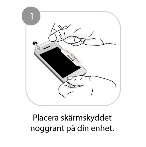 CoveredGear Anti-Glare skärmskydd film Galaxy S6 Edge+