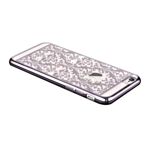 Devia skal med Swarovski-stenar till iPhone 6 / 6S  - Pattern Svart