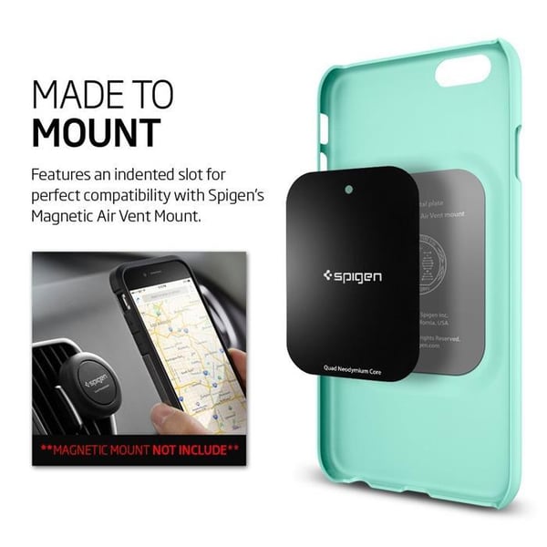 SPIGEN Ultra Thin Fit Skal till Apple iPhone 6/6S - Mint