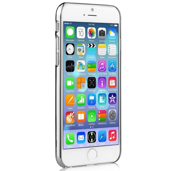 Comma BaksideSkal till Apple iPhone 6 / 6S  - Bling Silver