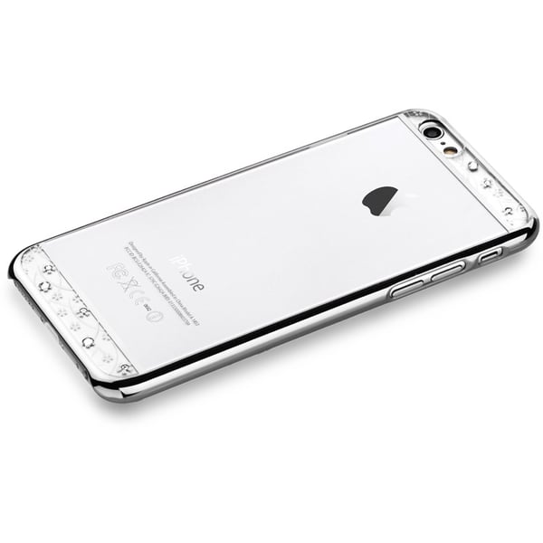 Comma BaksideSkal till Apple iPhone 6 / 6S  - Bling Silver