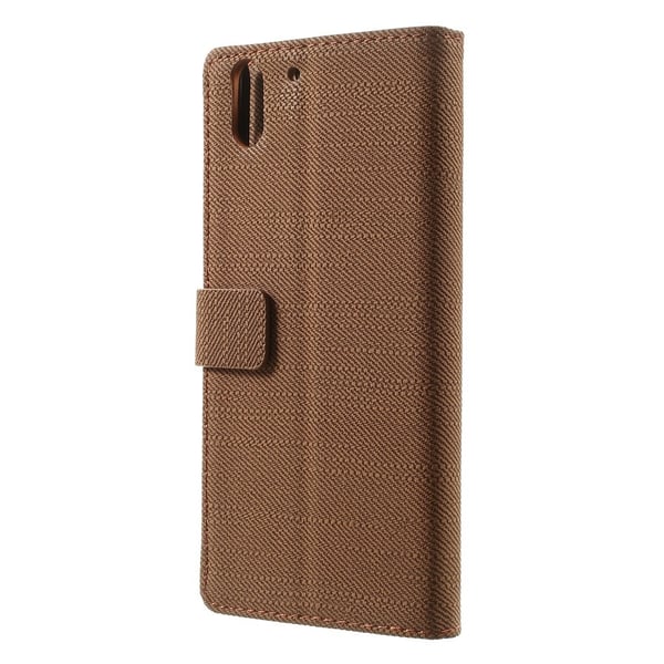 Plånboksfodral till HTC Desire Eye - Brun