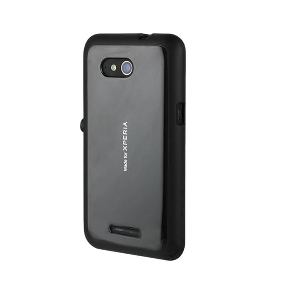 Roxfit Gel Shell Skal till Sony Xperia E4g - Svart