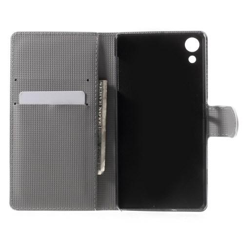 Plånboksfodral till Sony Xperia Z3+ - Zebra
