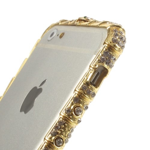 Snake Head Bumper till iPhone 6 / 6S  - Guld