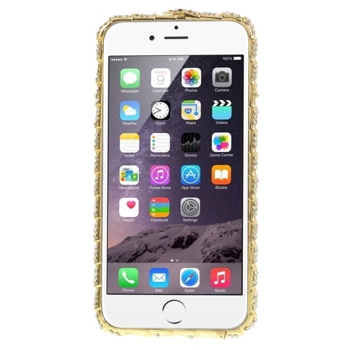 Snake Head Bumper till iPhone 6 / 6S - Guld