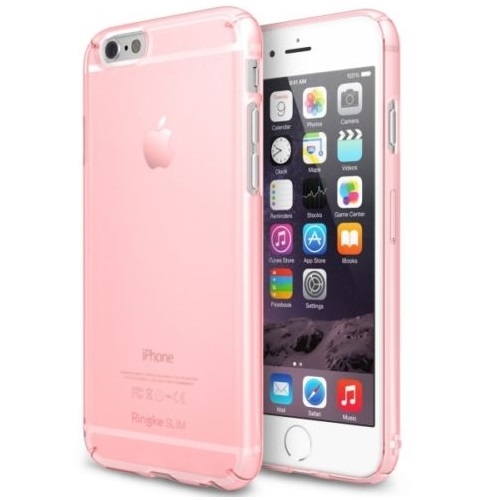 Ringke Slim Frost Cover til Apple iPhone 6(S) Plus / 6S Plus - Rosa