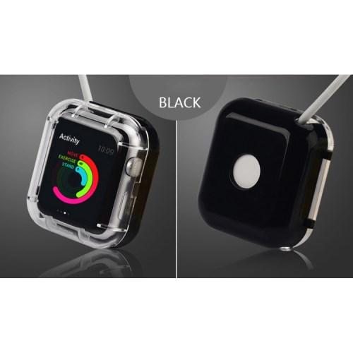 VCOER Skyddande laddningsskal till Apple Watch 38mm / 42mm - Svart