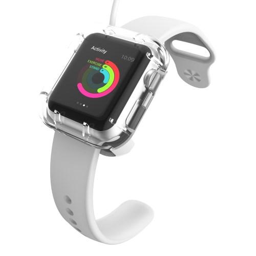 VCOER Skyddande laddningsskal till Apple Watch 38mm / 42mm - Vit