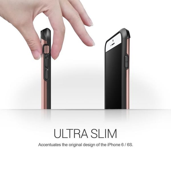Verus Heavy Drop Skal till Apple iPhone 6 / 6S - Rose Gold