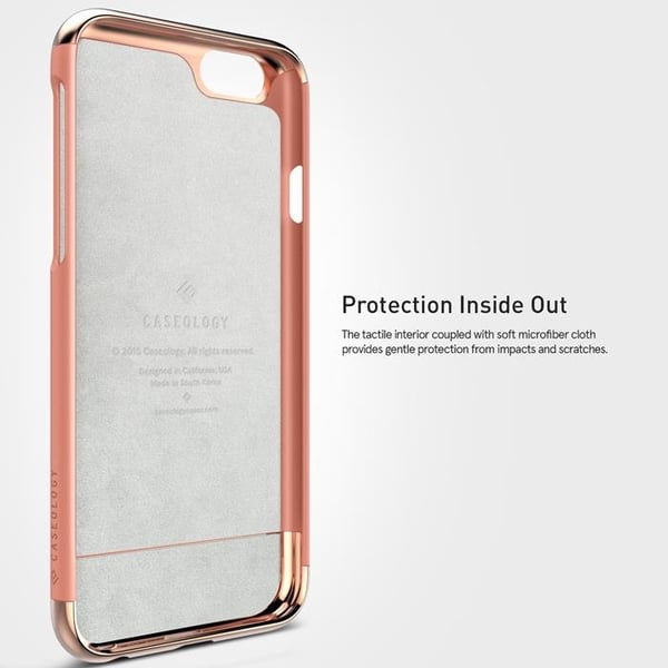 Caseology Savoy Skal till Apple iPhone 6 / 6S  (Rosa - Rose Gold)