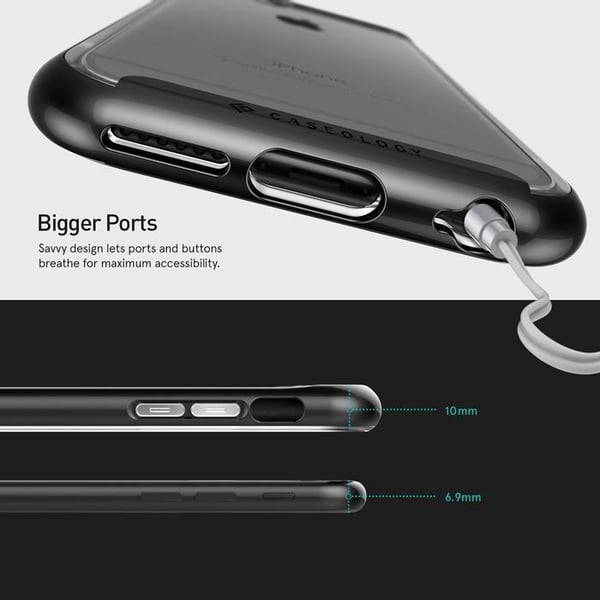 Caseology SkyFall Skal till Apple iPhone 6(S) Plus  - Svart