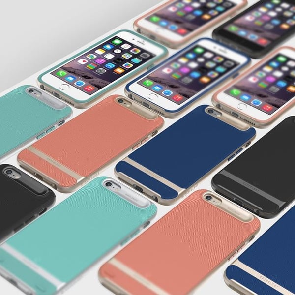 Caseology Wave Length Skal till Apple iPhone 6(S) Plus - Blå