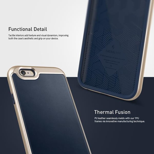 Caseology Envoy Skal till Apple iPhone 6(S) Plus  - Blå