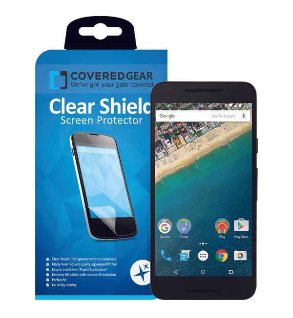 CoveredGear Skärmskydd av Slitstark Film LG Nexus 5X