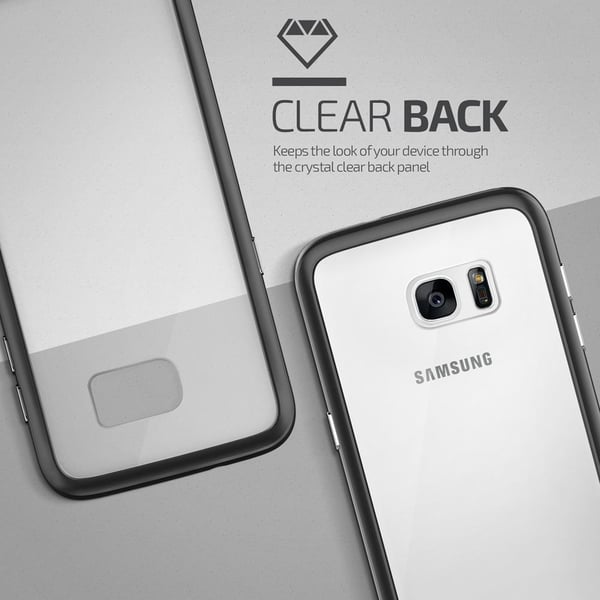 Verus Crystal Mixx Cover til Samsung Galaxy S7 Edge - Sort
