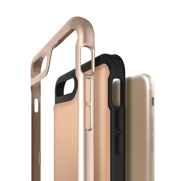 Caseology Envoy Äkta Läder Skal iPhone 7 Plus - Beige