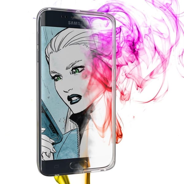 Ghostek Cloak Skal till Samsung Galaxy S6 Edge Plus - Silver
