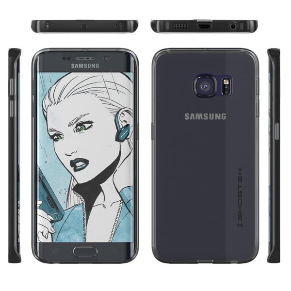 Ghostek Cloak Skal till Samsung Galaxy S6 Edge Plus - Svart