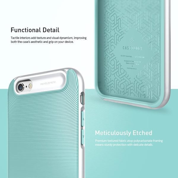 Caseology Wavelength Case Cover til Apple iPhone 6/6S - Mint