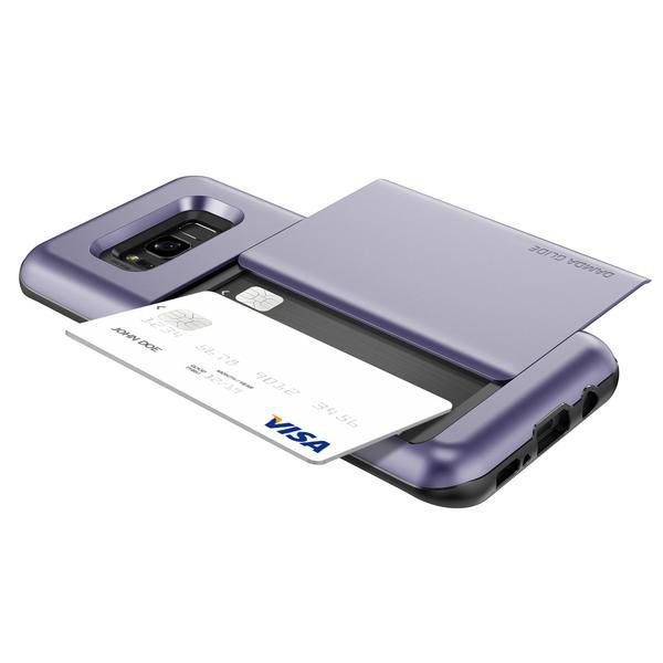 Verus Damda Glide Card Slot Skal till Samsung Galaxy S8 Plus - Orchid Grey