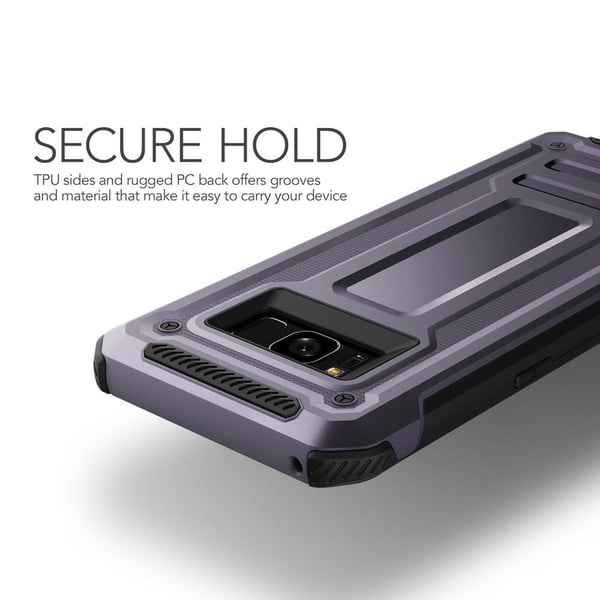 Verus Terra Guard Cover til Samsung Galaxy S8 Plus - Orkidégrå