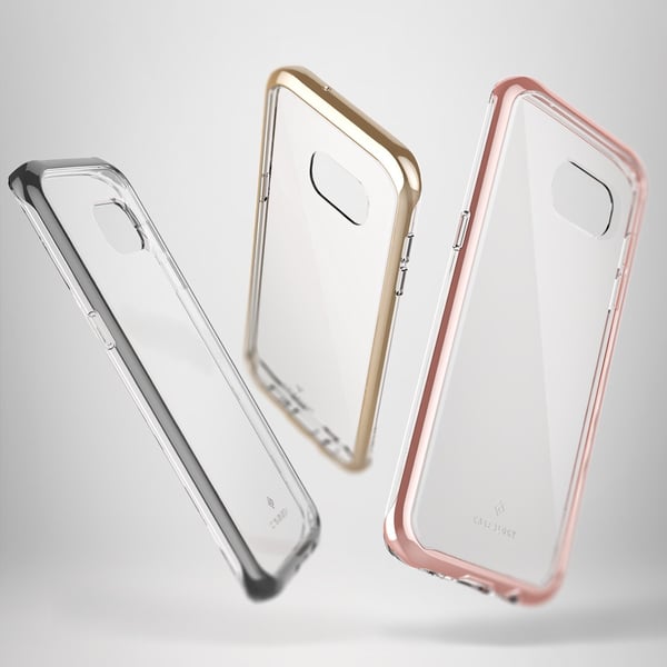 Caseology Skyfall Series Skal till Samsung Galaxy S7 Edge - Blå