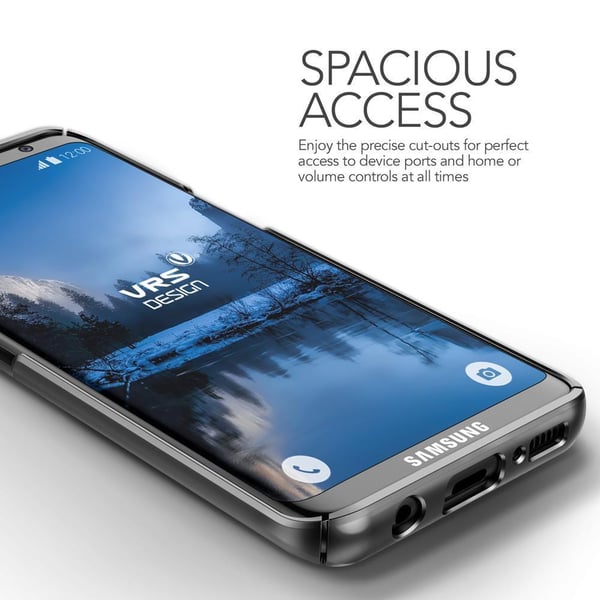 Verus Simpli Mod Skal till Samsung Galaxy S8 - Svart