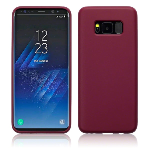 Gel Mobilskal till Samsung Galaxy S8 Plus - Röd