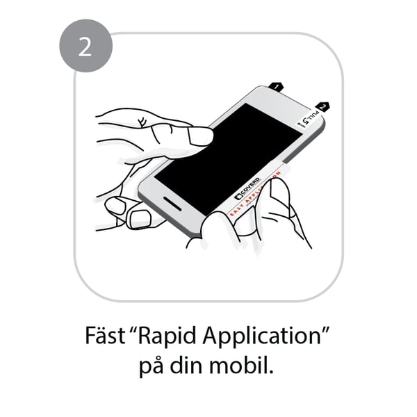 CoveredGear Skärmskydd av Slitstark Film Huawei P10 Lite