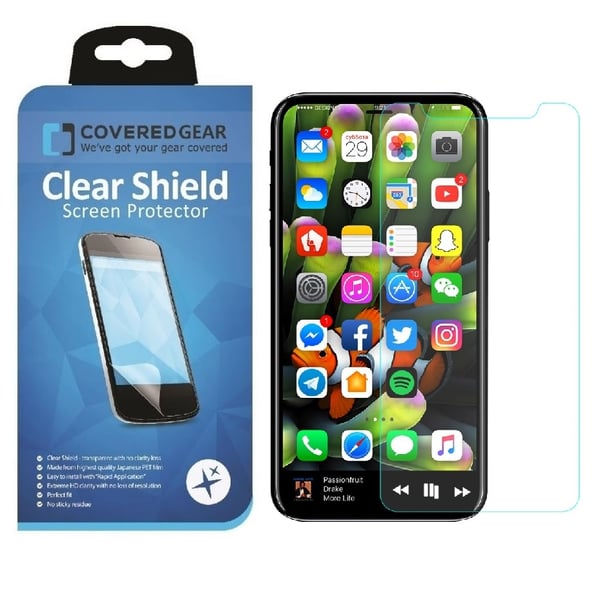 CoveredGear Skärmskydd av Slitstark Film iPhone X/Xs/11 Pro