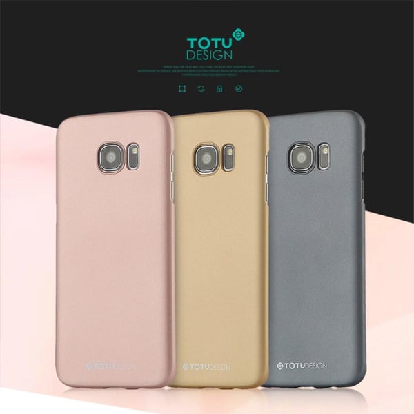 TOTU Color Series Skal till Samsung Galaxy S7 Edge - Guld