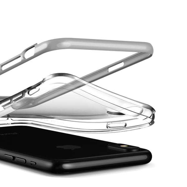 Verus Crystal Bumper Skal till Apple iPhone XS / X - Silver