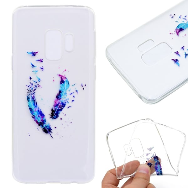 Flexicase Cover til Samsung Galaxy S9 - Feathers