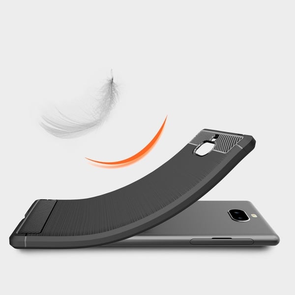 Carbon Brushed Mobilskal till Sony Xperia 10 Plus - Svart