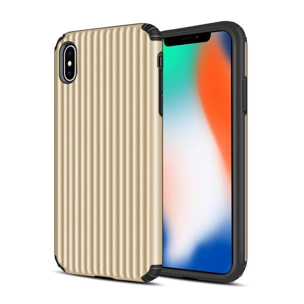 Hybrid Armor Skal till Apple iPhone X/Xs - Guld