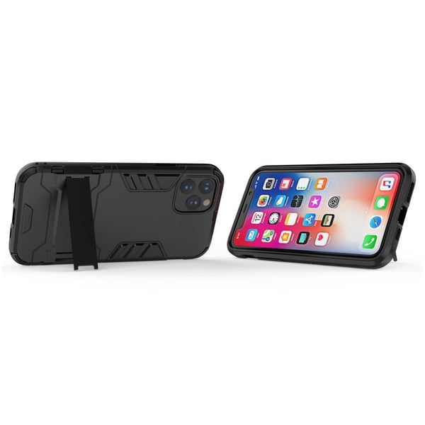 Skal med Kickstand Stativ för iPhone 11 Pro - Svart