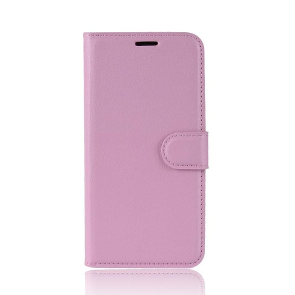 Litchi Plånboksfodral till Huawei P40 - Rosa