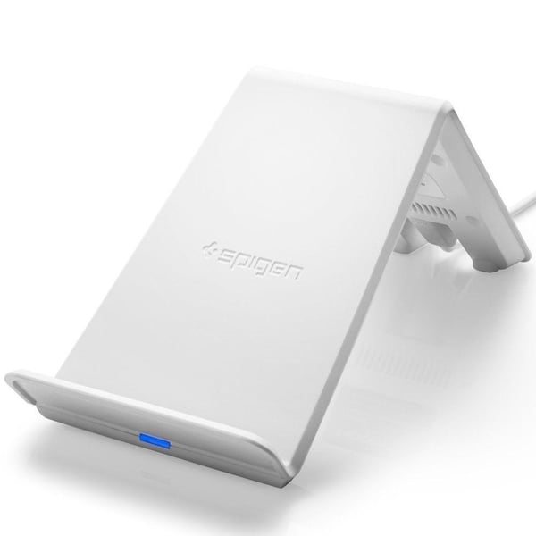 Spigen F303W Trådlös Laddare Vit