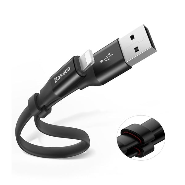 Baseus Vig USB-A til Lightning-kabel 2,3 m - Grå
