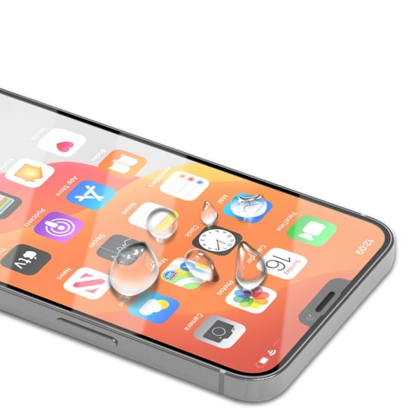 Mocolo Härdat Glas Skärmskydd iPhone 12 Pro Max -Svart
