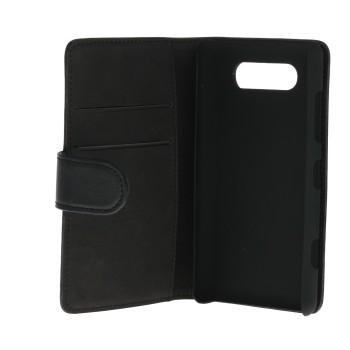 Gear by Carl Douglas Äkta Läder Plånboksfodral till Nokia Lumia 520 - Svart