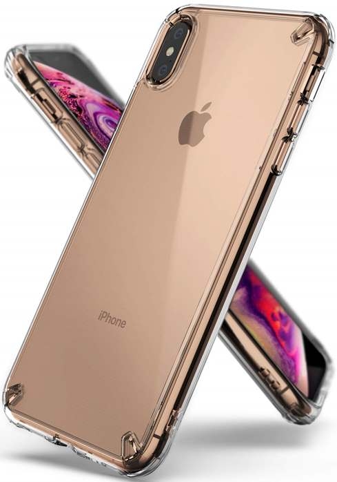 Ringke Fusion Shock Absorption Skal till iPhone XS Max - Clear