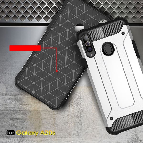Armor Guard Mobilskal Samsung Galaxy A20s - Rose Gold