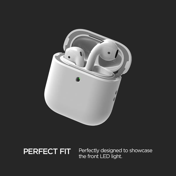 VRS DESIGN Modern Skal Apple Airpods - Vit