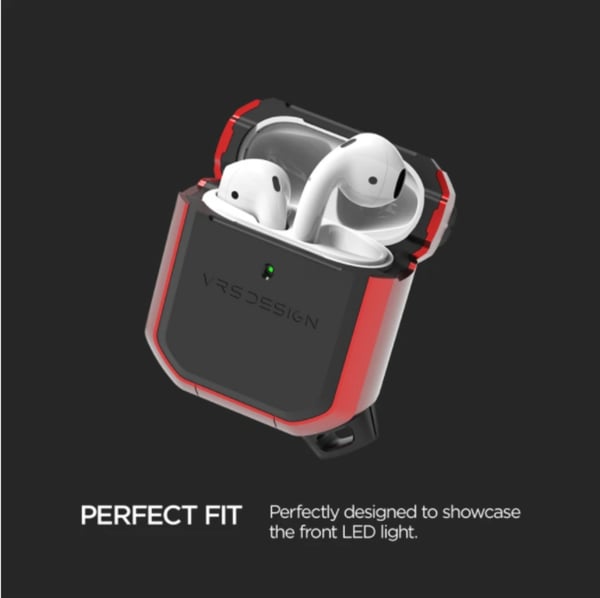 VRS DESIGN Active Skal Apple Airpods - Svart