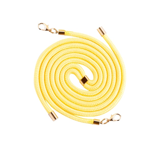 Boom Halsbandsrem Rope - Gul