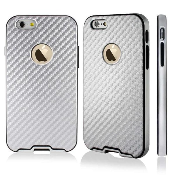 Mercury Bumper Skin Skal till Apple iPhone 6S Silver