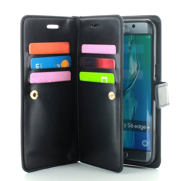 CoveredGear Liberty tegnebog til Samsung Galaxy S6 Edge+ (Sort)