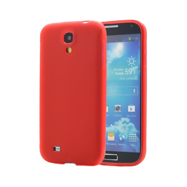 Grip FlexiSkal till Samsung Galaxy S4 - i9500 (Röd)
